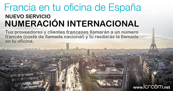 Mapa numeración internacional